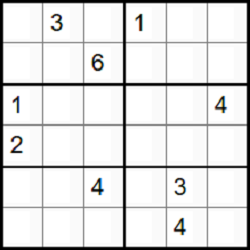 Sudoku 6 x 6